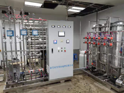 生产口罩纯化水机满足中国药典GMP认证